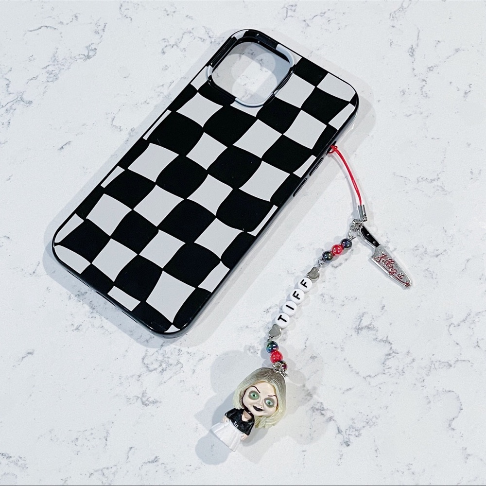 Tiffany (chucky) phone charm accessory 🖤